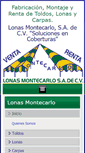 Mobile Screenshot of lonasmontecarlo.com.mx